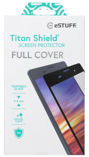 eSTUFF Titan Shield - skjermbeskyttelse for mobiltelefon - full deksel