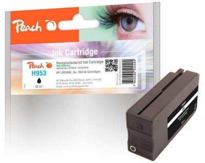 Peach Pi300-920 Standard Utskriftsproduksjon Sort 28 Ml 1 Stykker 1265 Sider Enkeltpakke