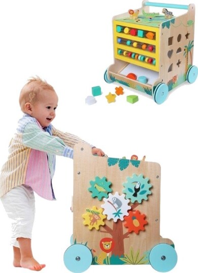 Edufun Aktivitetsvogn I Tre Med 9 Aktiviteter