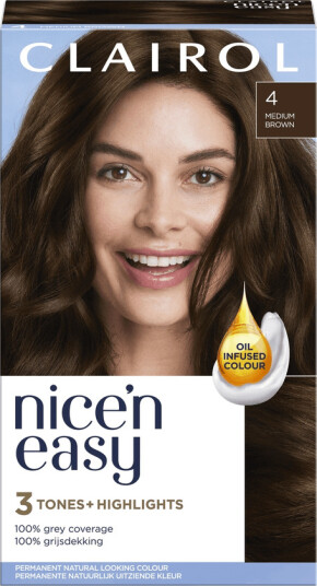Clairol Nice"n Easy 4 Medium Brown Clairol Nice"n Easy 4 Medium Brown
