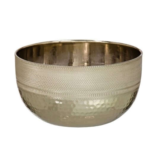 Bigbuy Home Bordduk 18,5 X 18,5 X 10 Cm Gyllen Aluminium