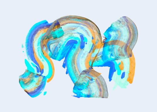 Abstract     Blue av Illux