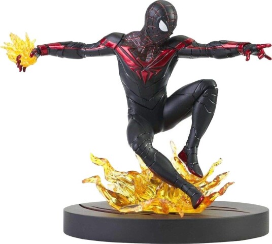 Northix Spider-Man Miles Morales PS5 Figur 18 cm