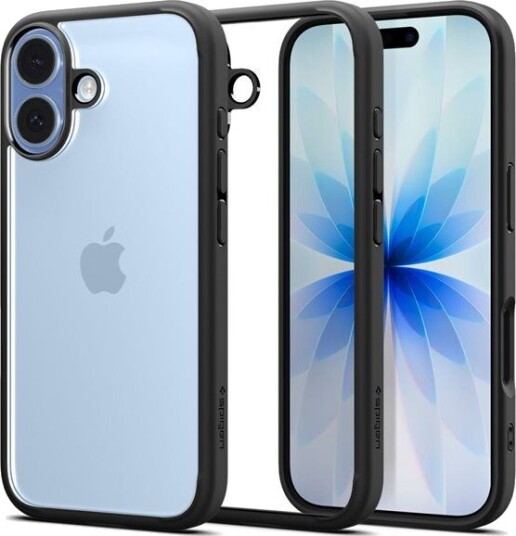 Spigen Ultra Hybrid Mobildeksel til iPhone 17 - Matt Svart