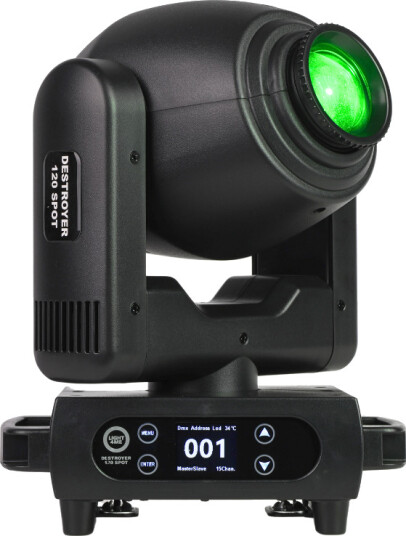 Light4me Roterende Hode Light4me Destroyer 120W Spot Led