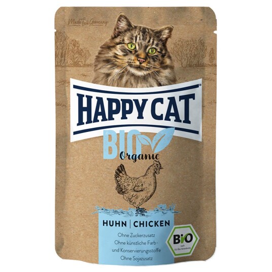 Happy Cat Bio Pose 6 X 85 G Bio Kylling & Bio And