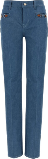 Gucci Dame Jeans Blå W26,