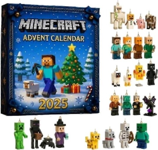 Minecraft Julekalender Blindboks Julegave DB