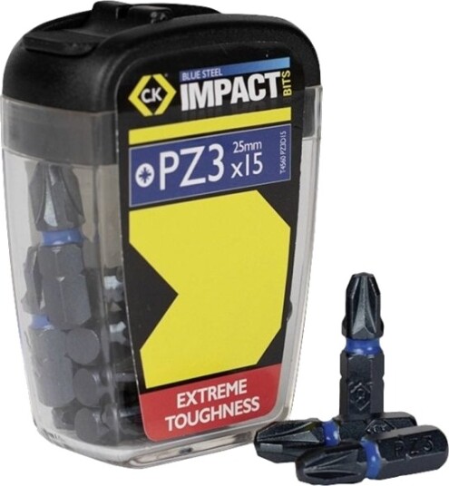 C.K Blue Steel T4560 Pz3d15 Kryssbit 15 Deler Pozidriv