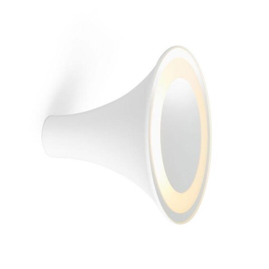 Trizo 21 Sirens Vegglampe Hvit + Hvitmattet Glass + Speil Trizo 21 Sirens Vegglampe Hvit + Hvitmattet Glass + Speil