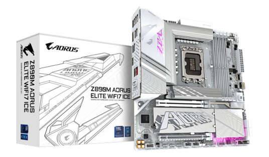 Gigabyte Z890M AORUS ELITE Hovedkort med Wi-Fi 7 og DDR5-støtte Gigabyte Z890M AORUS ELITE Hovedkort med Wi-Fi 7 og DDR5-støtte
