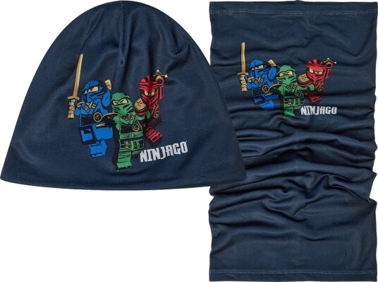 Lego Wear Lwaiko 605 Tube & Beanie Set DARK NAVY 50 52