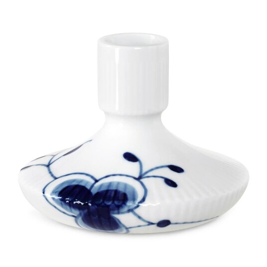 Royal Copenhagen Blue Fluted Mega lysestake 8 cm