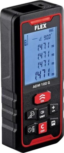 Flex ADM100 Avstandsmåler grønn laser