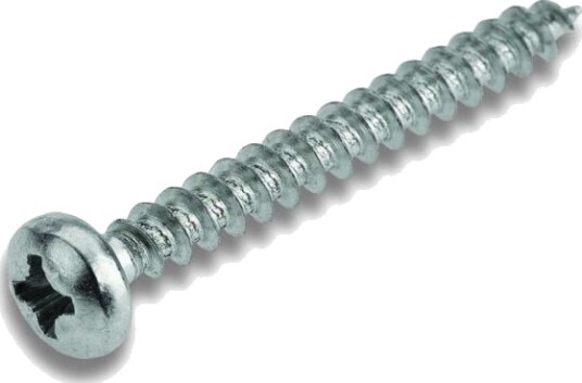 Cimco 190111 Skru Galvanisert Metall Fibre Board Generell Nytte Full Tråd Sylindrisk Hode