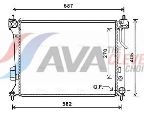 Radiator AVA Clever Choice HY2428