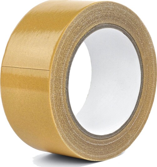 Tape – Dobbeltsidig teppetape gjennomsiktig Størrelse: 5 x 1500 cm