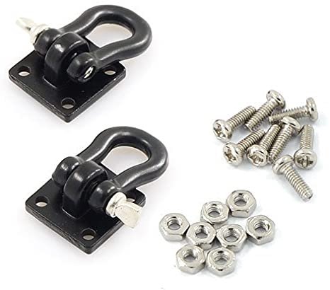Yeah Racing Heavy Duty Shackle Black