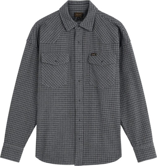 Wrangler Western Shirt Grey M