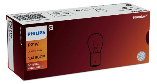 Philips pære P21W P21W 10 pakning