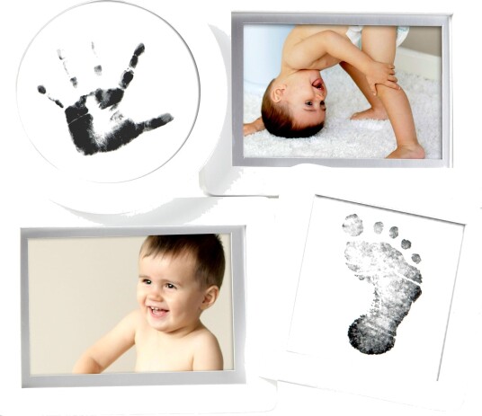 Pearhead Babyprints Collage Ramme Hvit