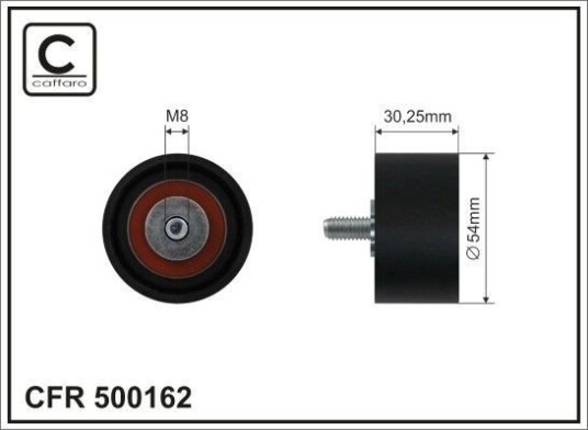 CAFFARO 500162 Løpehjul, vifterem