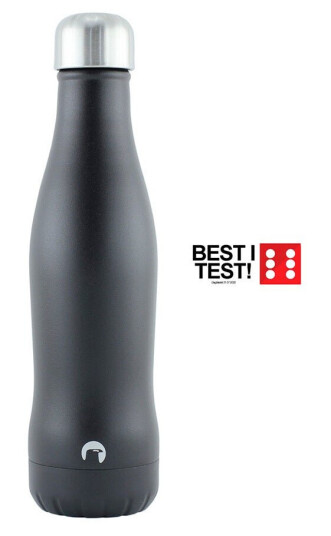 Eagle Products Curve termoflaske, 400 ml - Svart Eagle Products Curve termoflaske, 400 ml - Svart