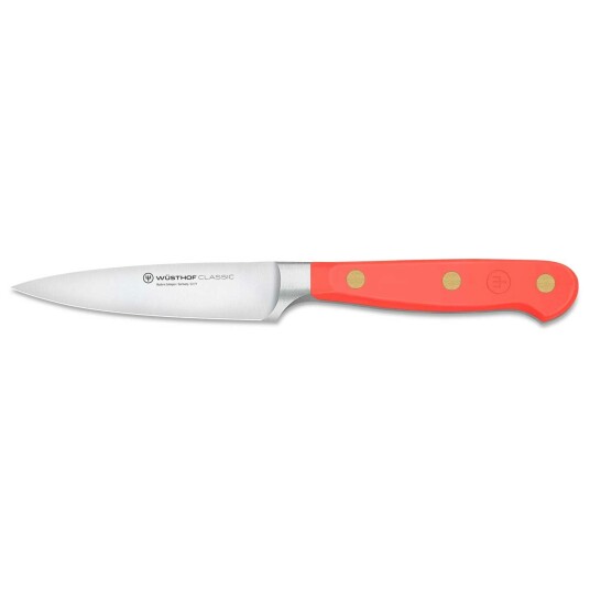 Wüsthof Classic Colour Skrellekniv 9 cm Coral Peach Wüsthof Classic Colour Skrellekniv 9 cm Coral Peach