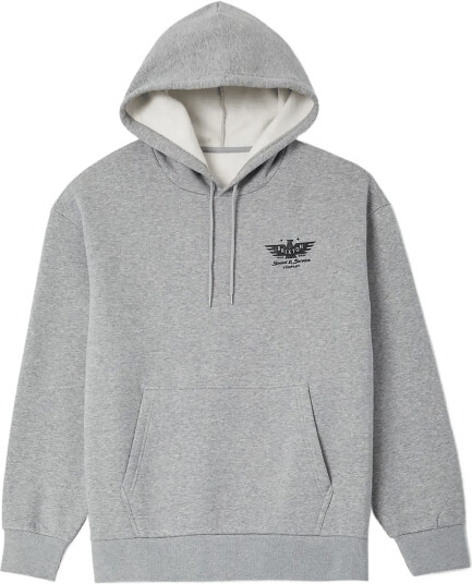 Brixton Ewing Hood Grey M Brixton Ewing Hood Grey M