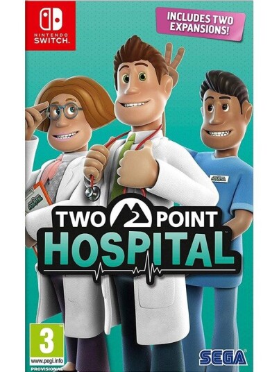 Two Point Hospital (Code in a Box) (Switch)