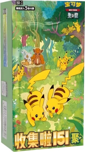 Pokémon 151c Gathering Booster Box Simplified Chinese