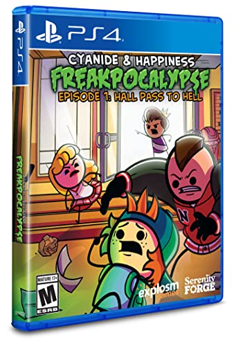 Cyanide & Happiness Freakpocalypse - Episode 1: Hall Pass To Hell Limited Run PS4 Cyanide & Happiness Freakpocalypse - Episode 1: Hall Pass To Hell Limited Run PS4