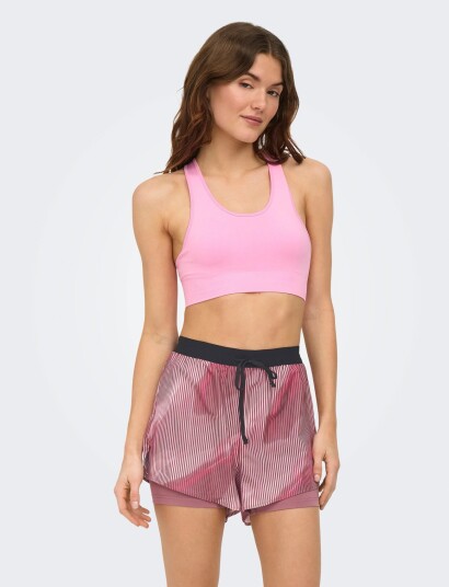 Only Play Onpdaisy 2 Seam Bra Noos Pink S Only Play Onpdaisy 2 Seam Bra Noos Pink S