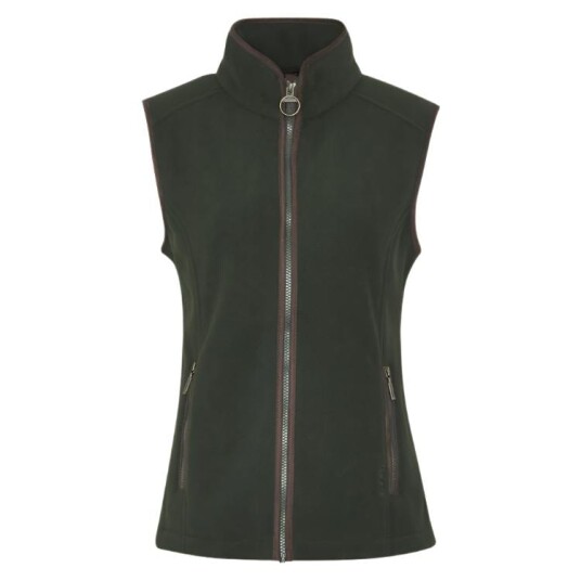 Barbour Country Colton Fleece Gilet Sage Dame