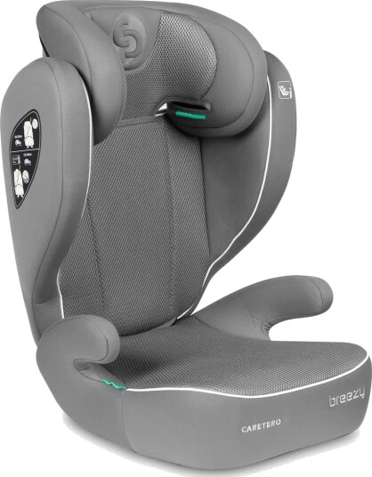 Caretero Breezy Beltestol 100-150cm Maks 36kg Grå