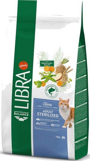 Affinity Libra Tørrfôr Libra Cat Sterilized Tunfisk 12 kg