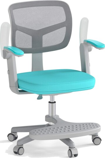 Barnestol – justerbar ergonomisk turkis
