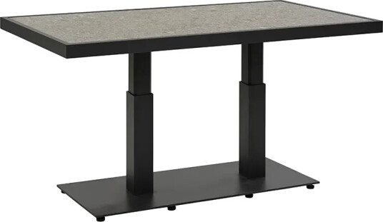 Brafab Scale sofabord 85x140 cm Svart/Grå keramikk Brafab Scale sofabord 85x140 cm Svart/Grå keramikk