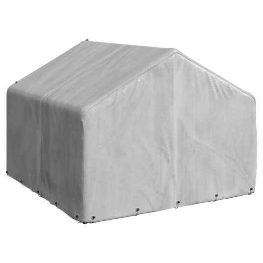 Utendørs Hundekennel Med Deksel 2X2X1.5 M Galvanisert Stål Utendørs Hundekennel Med Deksel 2X2X1.5 M Galvanisert Stål