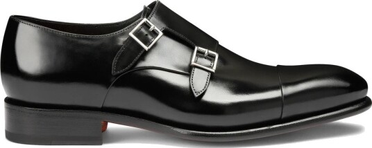 Santoni Herre Sko Svart 42 EU,