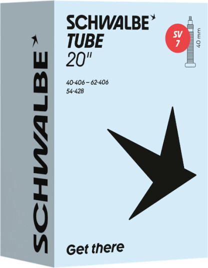 Schwalbe slange 20"x1,60-2,50 (40/62-406) 40mm racerventil