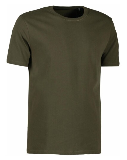 ID Organic T shirt Oliven