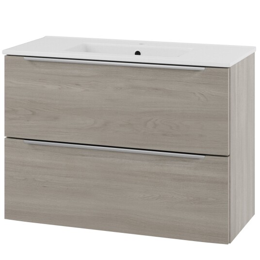 Linn Bad Mari Smal D35cm Servantskap Lys eik / 80cm