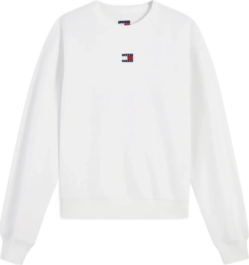 Tommy Jeans Tjw Bxy Badge Crew Cream L