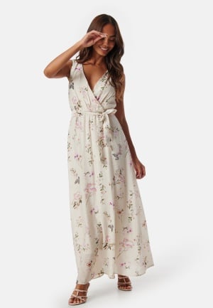ONLY Onllucca S/L Long Dress Pumice Stone S ONLY Onllucca S/L Long Dress Pumice Stone S