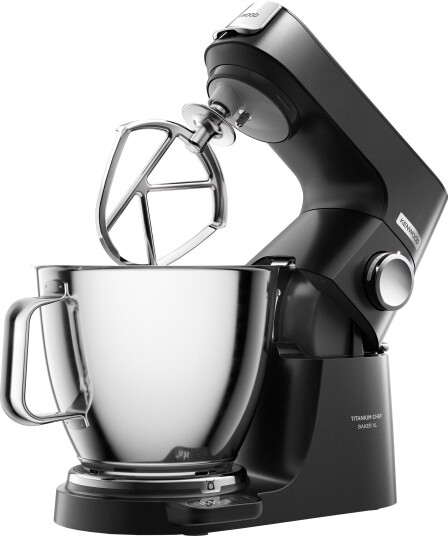 Kenwood Titanium Chef Baker XL Kjøkkenmaskin 1200W 7L KVL85.004BK Kenwood Titanium Chef Baker XL Kjøkkenmaskin 1200W 7L KVL85.004BK