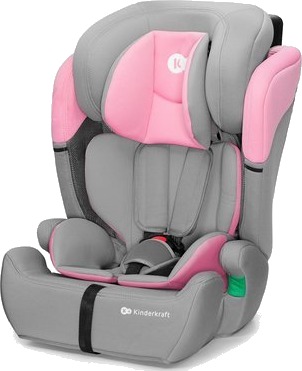 Kinderkraft Bilstol Comfort Up i-Size 76 til 150 cm rosa