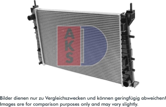 AKS DASIS 080063N Radiator motorkjøling AKS DASIS 080063N Radiator motorkjøling