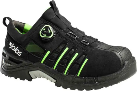 Jalas Vernesandal Exalter Easyroll S1P Unisex Str. 43 Sort/Lime Par