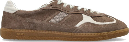 Alohas Tb.490 Rife Taupe Leather Sneakers Brown 40